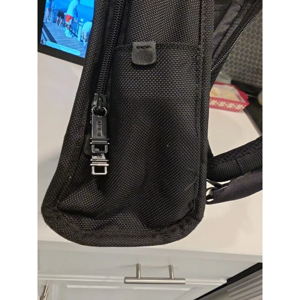 TUMI Alpha Slim Solutions Brief Pack 26172DH Black Nylon Backpack